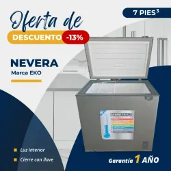 🧊NEVERA DE 7 PIES MARCA EKO