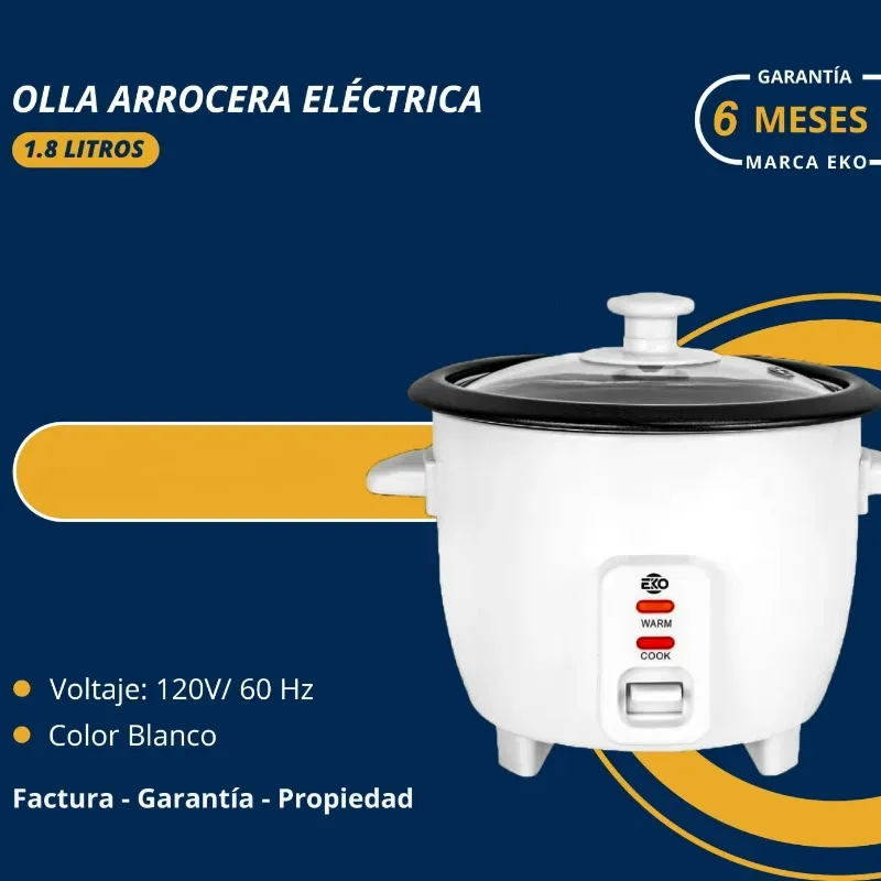 OLLA ARROCERA 1.8L MARCA EKO 