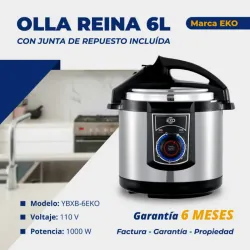 OLLA REINA 6L MARCA EKO