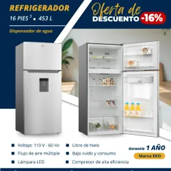 🌡️🌬️REFRIGERADOR 16 PIES MARCA EKO