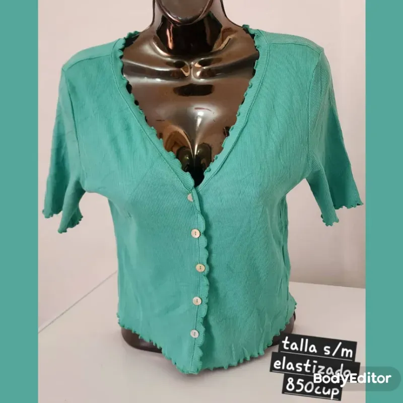 Blusa de botones 