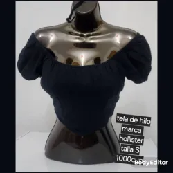 Blusa de hilo Hollister 