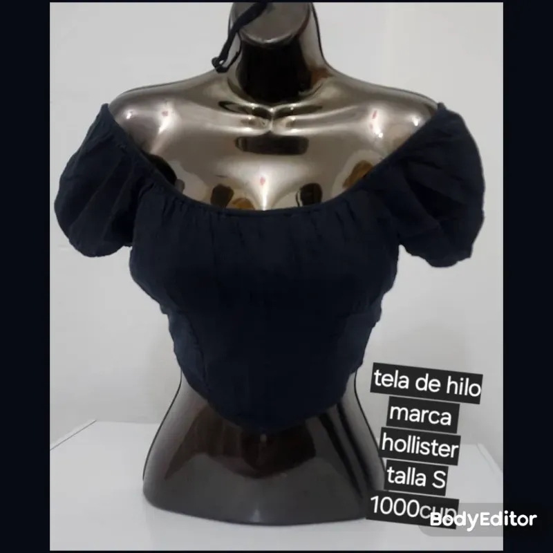 Blusa de hilo Hollister 