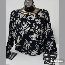 Blusa tela fresca 