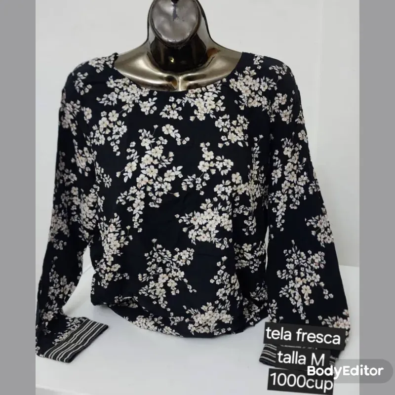 Blusa tela fresca 