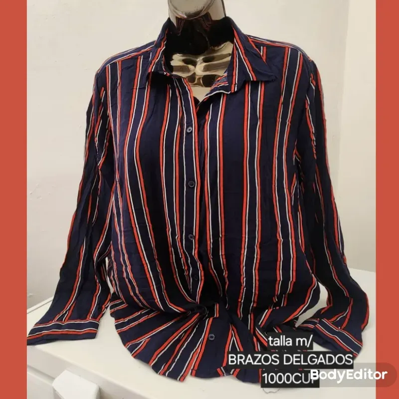 Camisa de listas