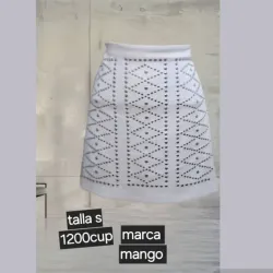 Falda blanca