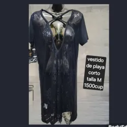 Vestido de playa corto