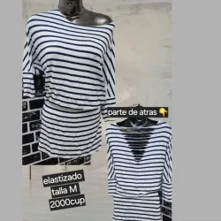 Vestido de rayas 