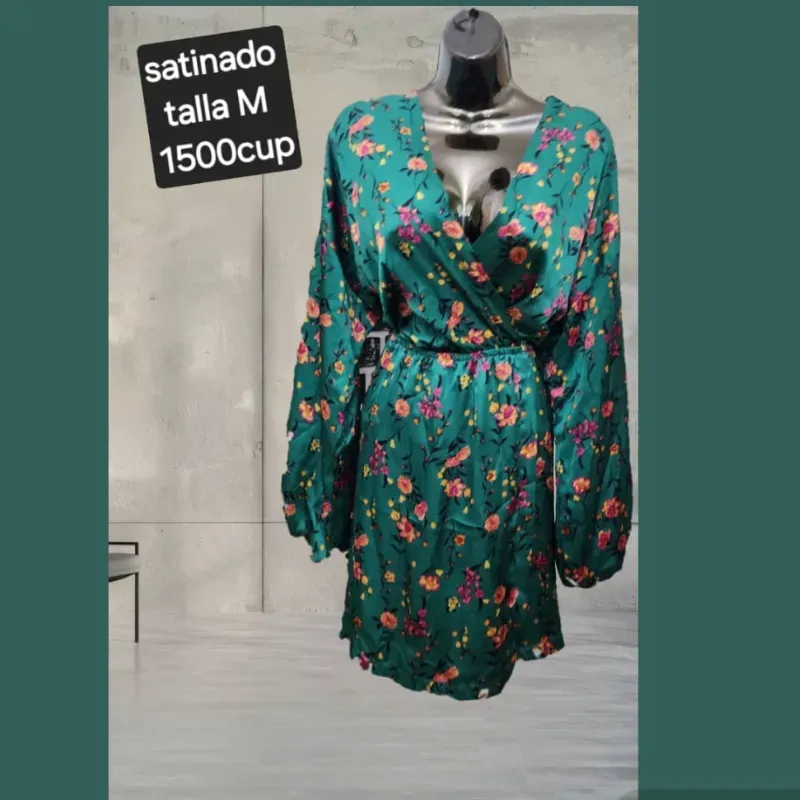 Vestido satinado