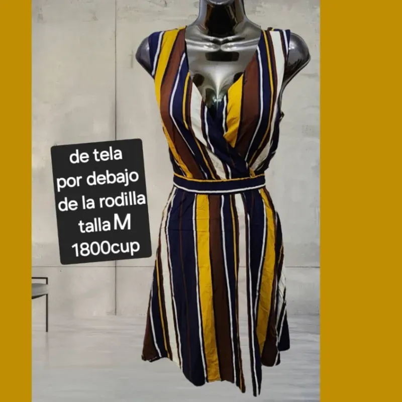 Vestido sin manga