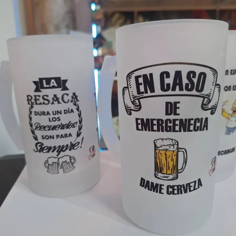 Jarras cerveceras personalizadas