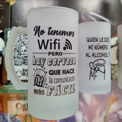 Jarras cerveceras personalizadas