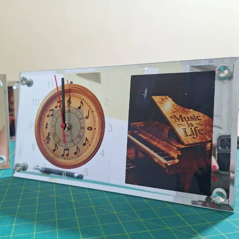 Relojes de cristal sublimados