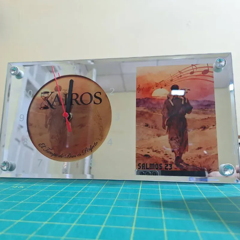 Relojes de cristal sublimados