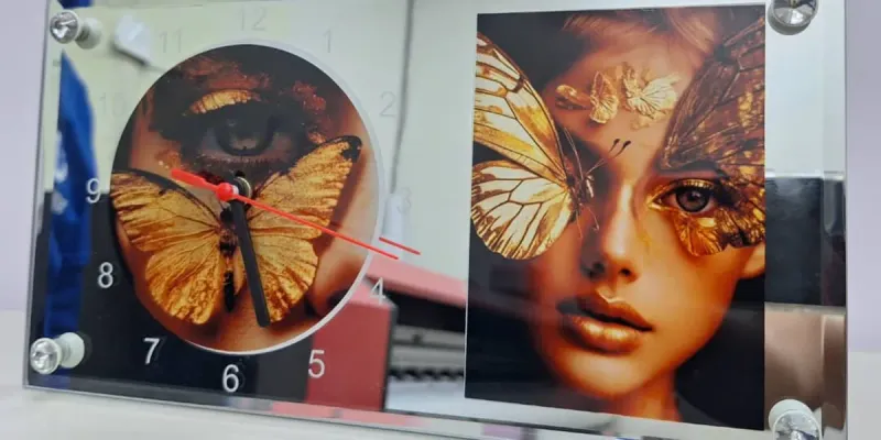 Relojes de cristal sublimados