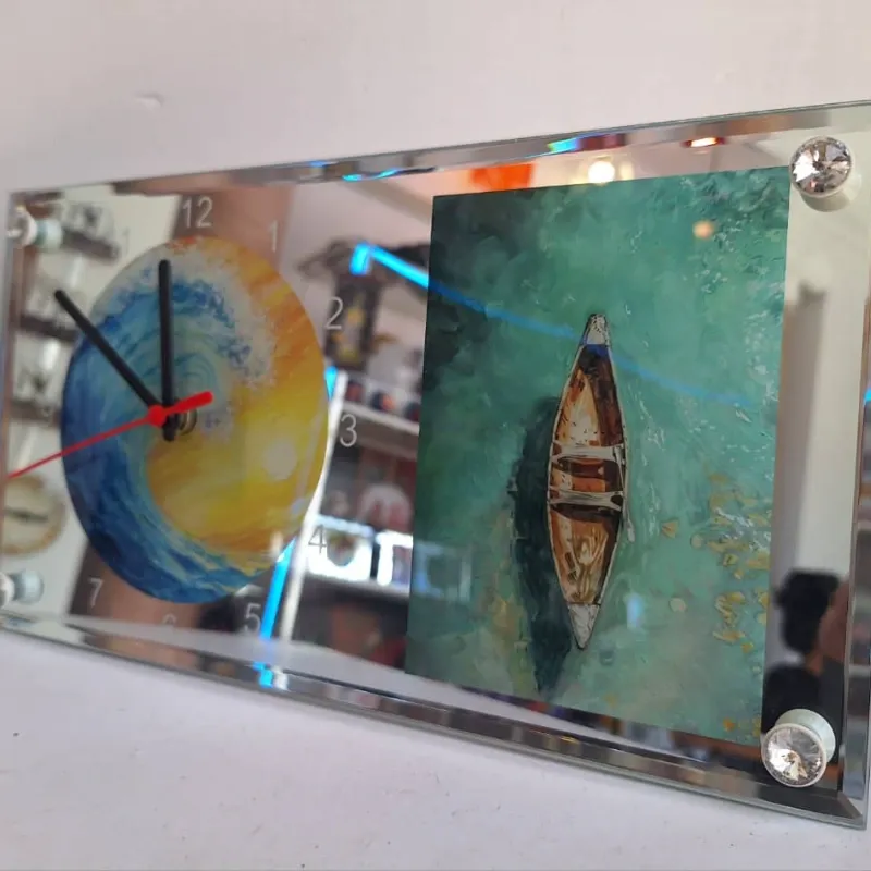 Relojes de cristal sublimados