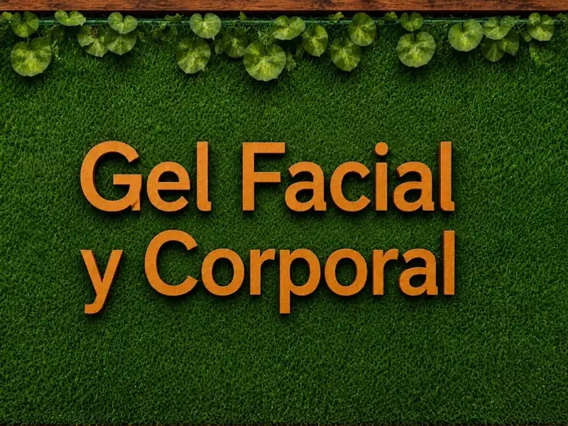 Gel facial y corporal