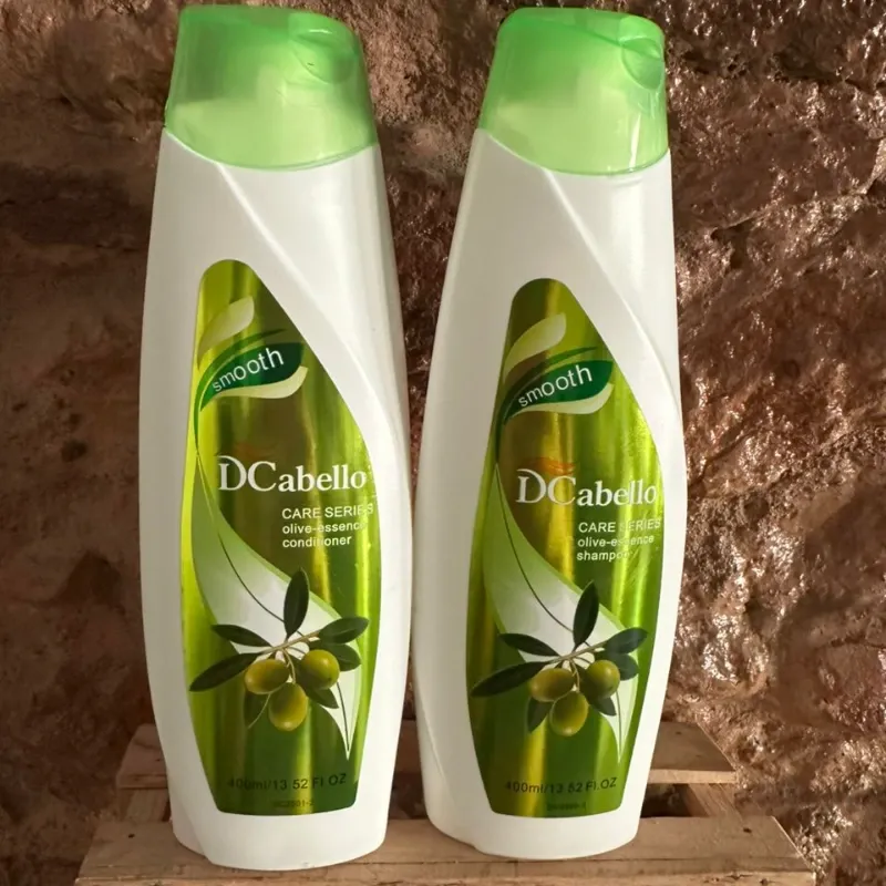 Champú y acondicionador de esencia de oliva