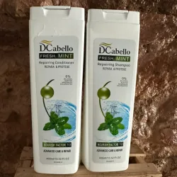 Champú y acondicionador de Menta