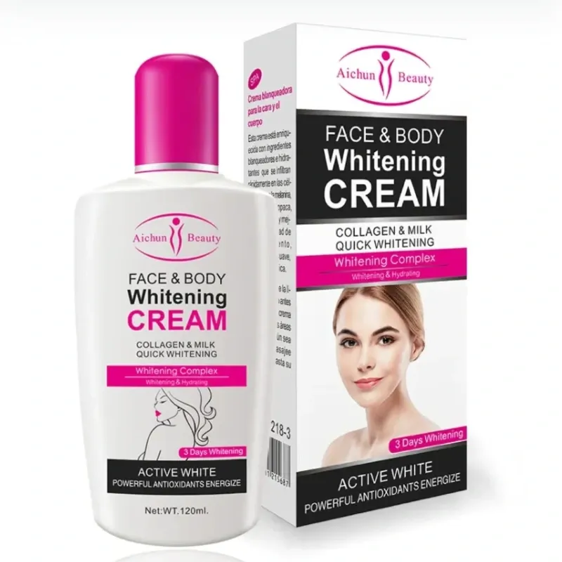Crema Blanqueadora Cara y Cuerpo AICHUM BEAUTY