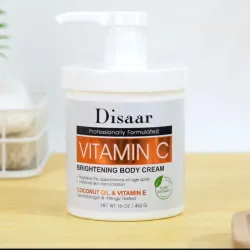 Crema corporal con vitamina C