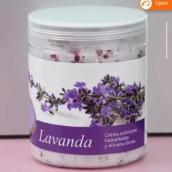 Crema exfoliante de Lavanda
