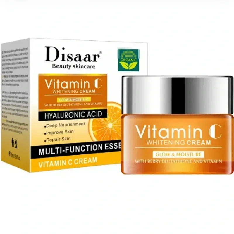 Crema Facial Vit C y Acido Hyaluronico DISAAR
