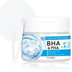 Discos Faciales Concentrados de Acido Hyaluronico BHA y PHA GUANJING
