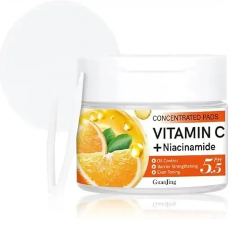 Discos faciales concentrados de vitamina C y niacinamida GUANJING