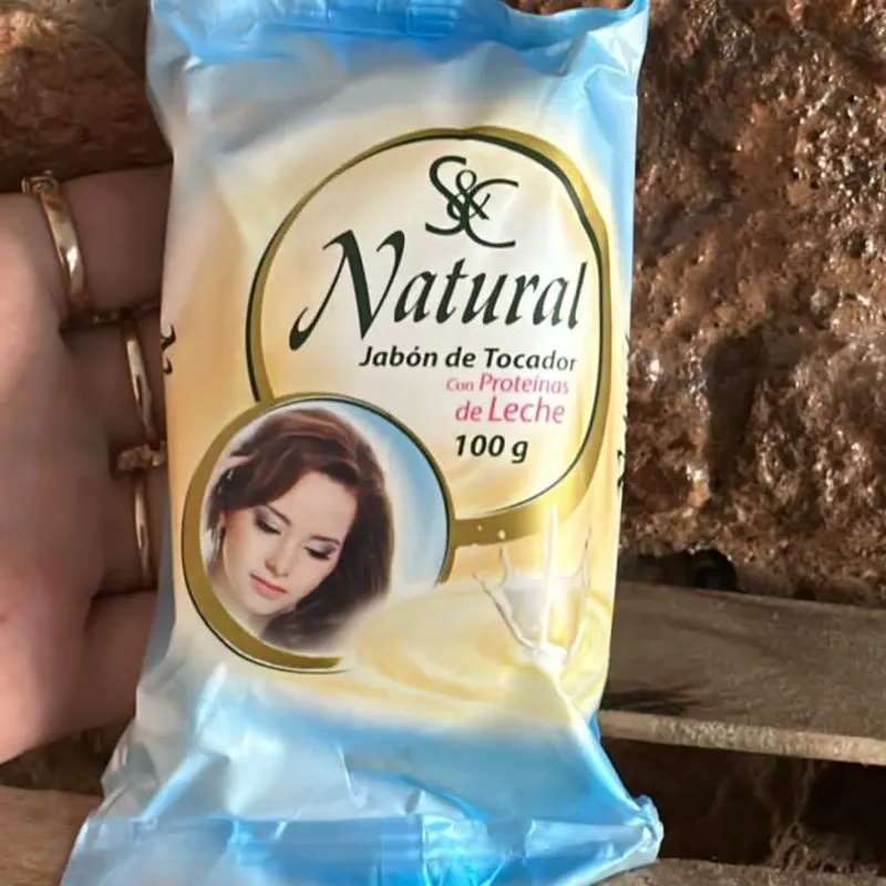 Jabón con proteínas de Leche 100g