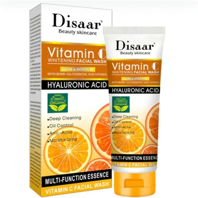 Limpiador Facial Vit C y Ácido Hyaluronico DISAAR