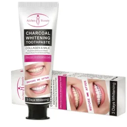 Pasta Dental Blanqueadora Carbon Activado Gel Aichun Beauty Charcoal