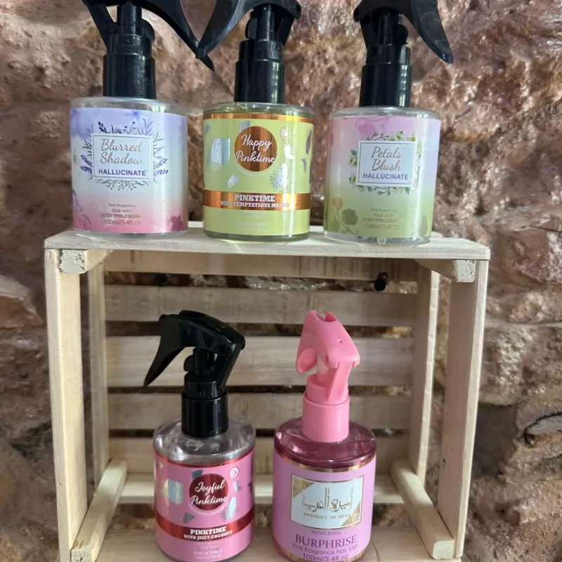 Perfume para el cabello