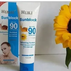 Protector solar "HEBLEE" Sunblock 90spf++