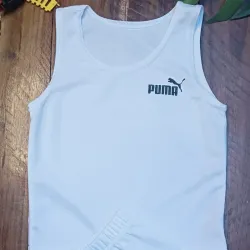 Camiseta blanca Puma (3-12 meses)