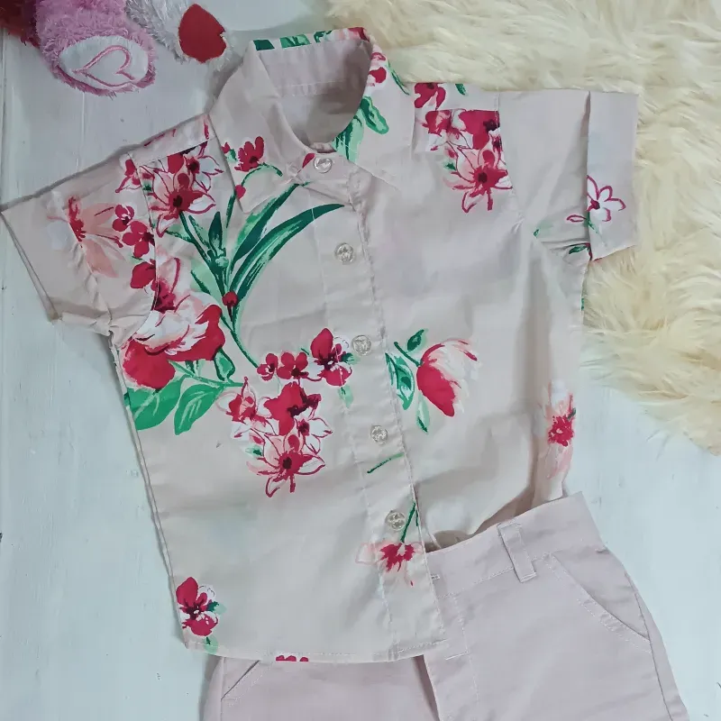 Conjunto camisa y shorts