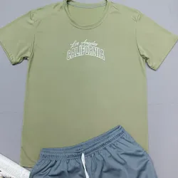 Pullover verde militar California