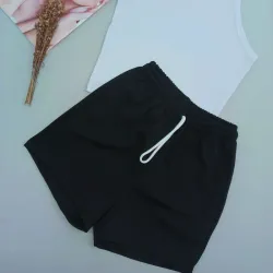 Short negro de mujer