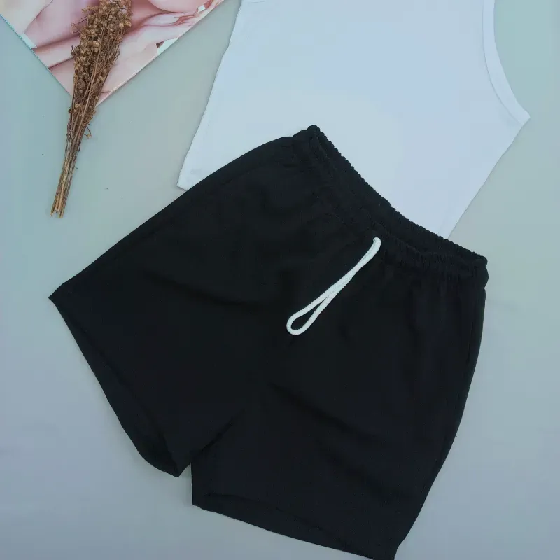 Short negro de mujer