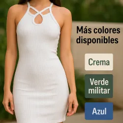 Vestido collar