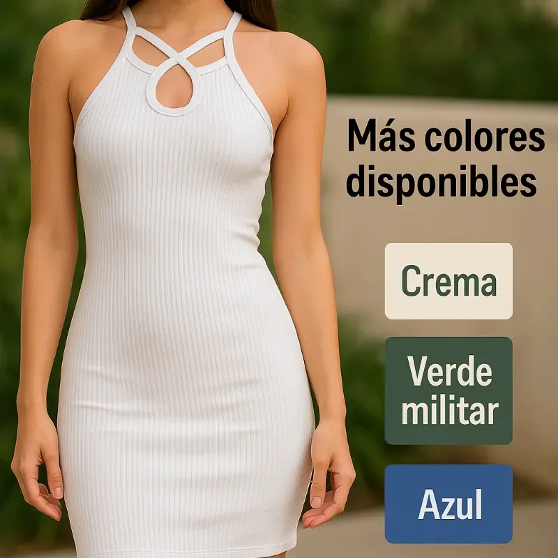 Vestido collar
