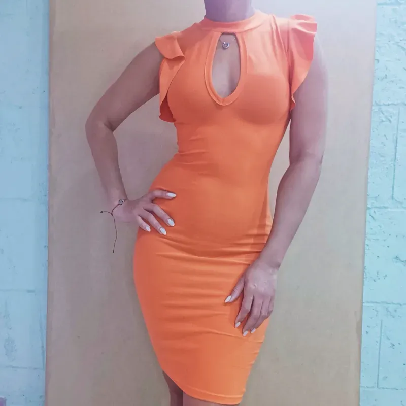 Vestido Ivette 🧡
