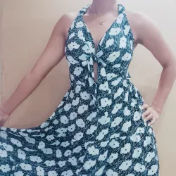 Vestido Raquel largo 🤍🖤