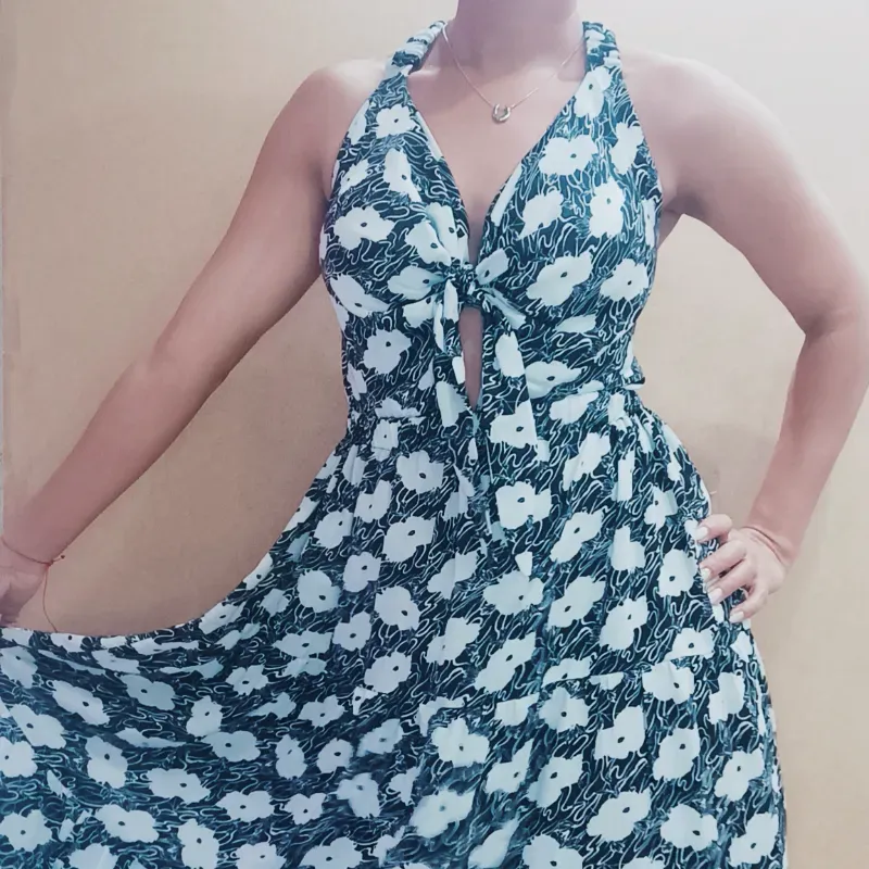 Vestido Raquel largo 🤍🖤