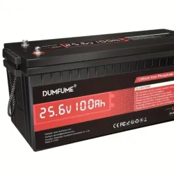 Baterías 25.6V 100aH DUNFUME 