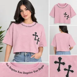 Blusa estilo cajita (emperladas)