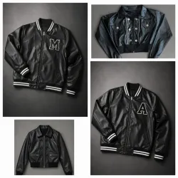 Chaqueta engomada estilo escolar