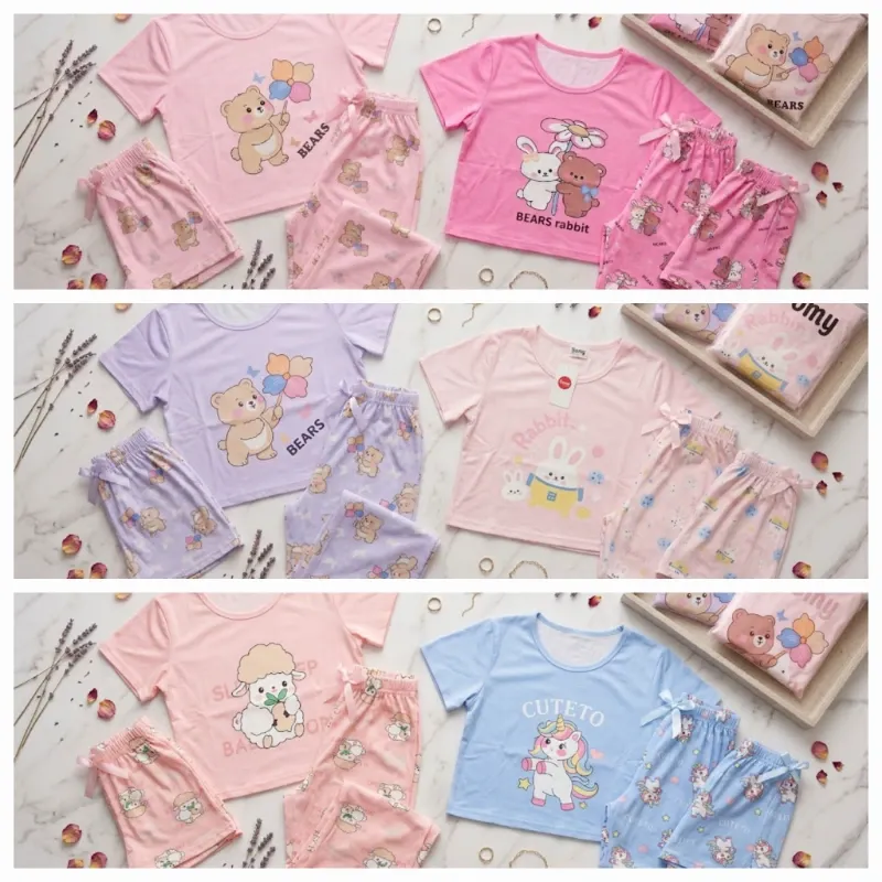 Conjunto de dormir de 3 piezas