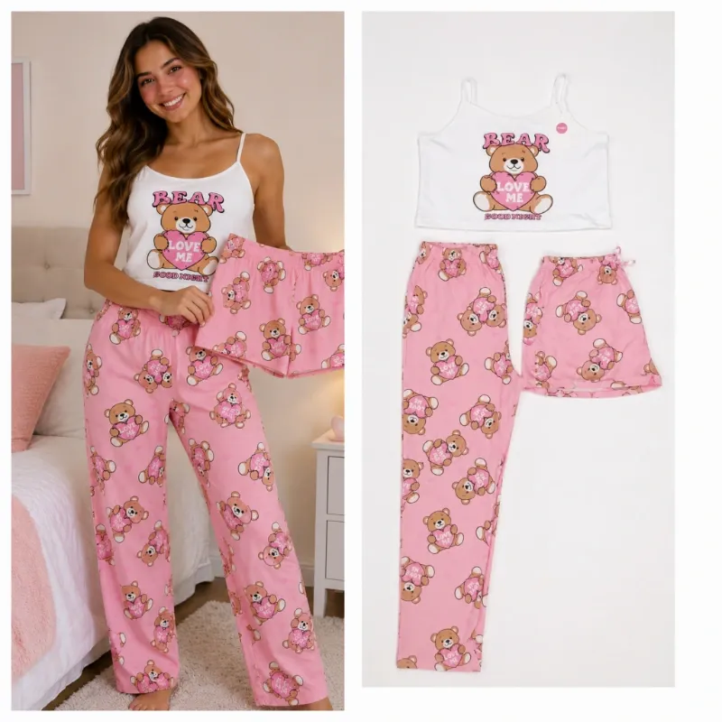 Conjunto de dormir de 3 piezas